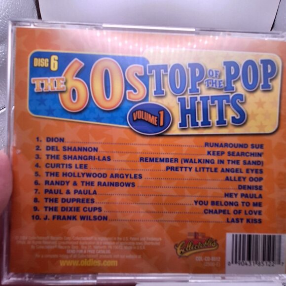 TOP OF THE POP HITS THE 60S VOLUME 1 (6) CD SET IN ORIGINAL BOX MULTIPLE ARTISTS - Picture 9 of 10